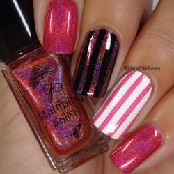 Holo 04, Stamping neglelak, Clear Jelly Stamper (u)